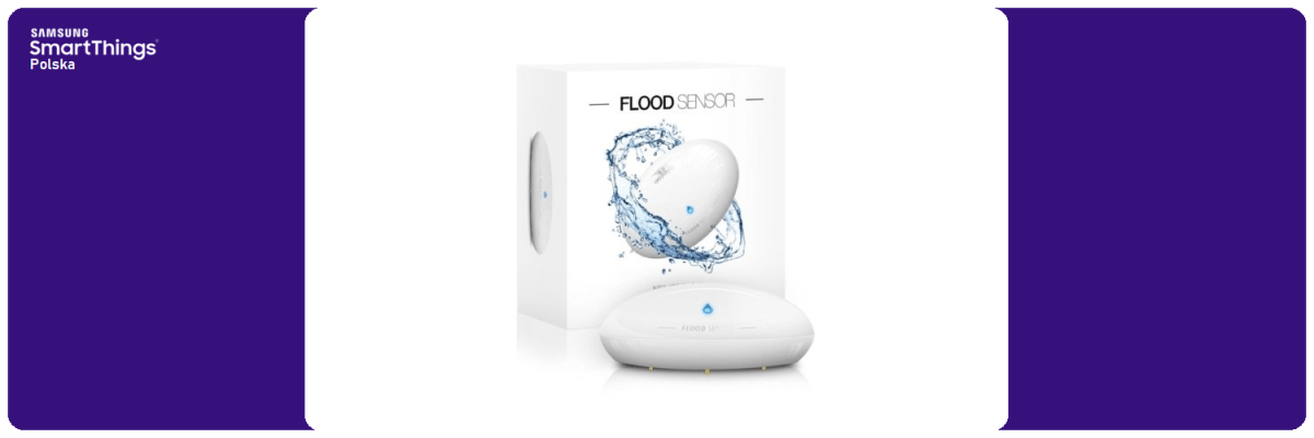 FIBARO Flood Sensor – czujnik, który uchroni przed&nbsp;zalaniem