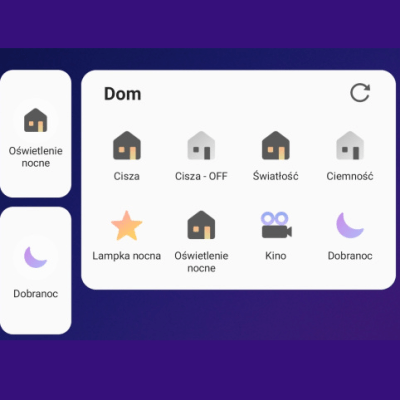 Widżety aplikacji SmartThings – na ekranie głównym smartfona i&nbsp;zegarka