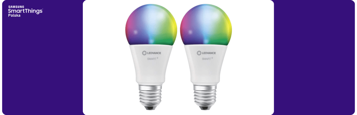 LEDVANCE Smart+ E27 – kolorowa żarówka po Zigbee dla&nbsp;SmartThings
