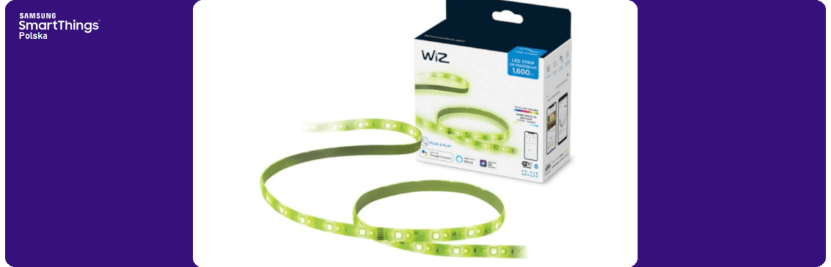 WiZ Colors LED Strip – budżetowa listwa świetlna Wi-Fi dla Twojego&nbsp;domu
