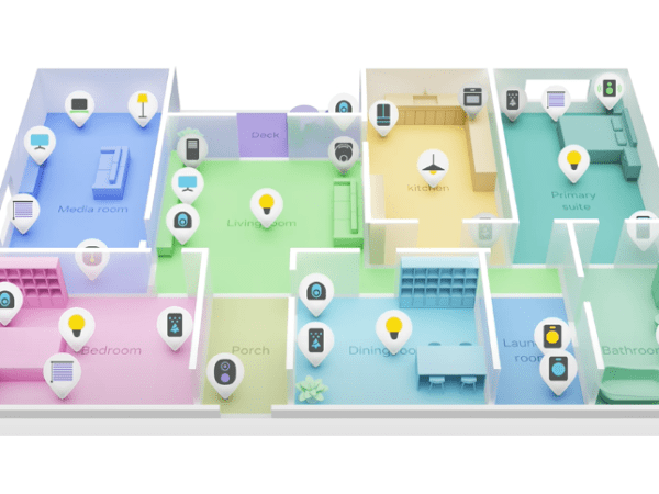 Jak stworzyć Widok Mapy 3D ? Inteligenty dom w&nbsp;trójwymiarze