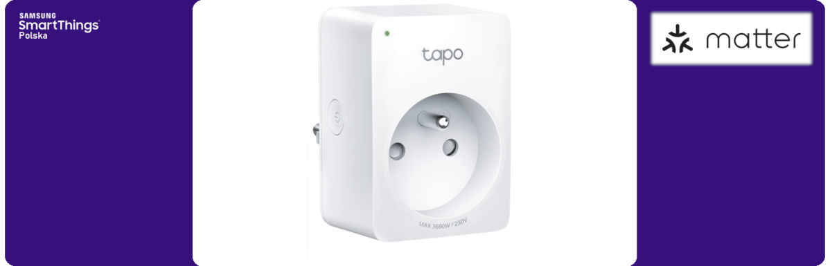 Tapo Mini Smart WiFi Plug – inteligentne gniazdko Matter dla Twojego&nbsp;domu