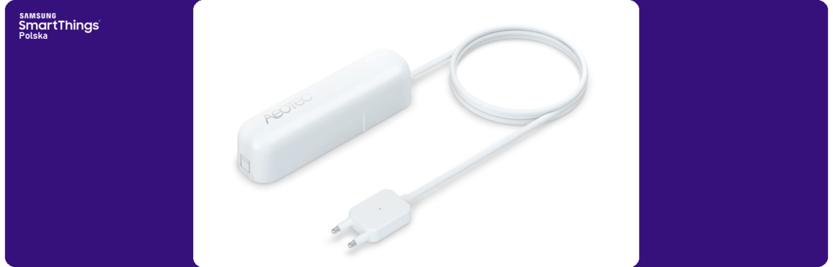 Aeotec Water Sensor 7 – sonda zalania dla platformy&nbsp;SmartThings