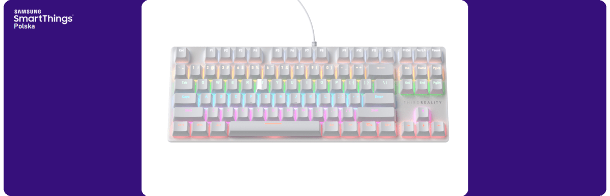 ThirdReality Smart Mechanical Keyboard MK1 – pierwsza klawiatura Matter na&nbsp;rynku