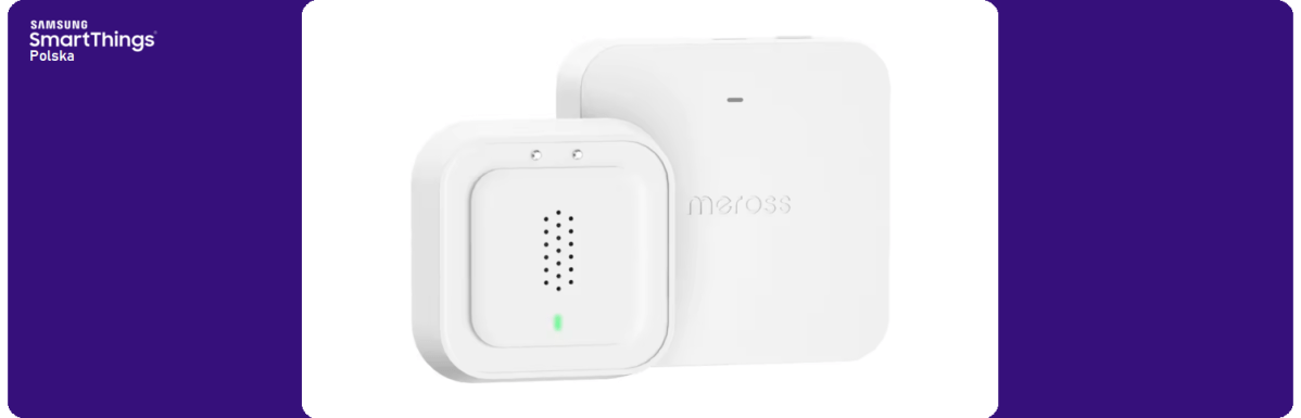 Meross Smart Water Leak Sensor MS405H – czujnik zalania po Wi-Fi dla&nbsp;SmartThings