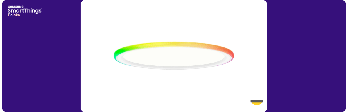 Yeelight Smart Ceiling Light Mars C300 – inteligentna lampa sufitowa z kolorowym&nbsp;podświetleniem