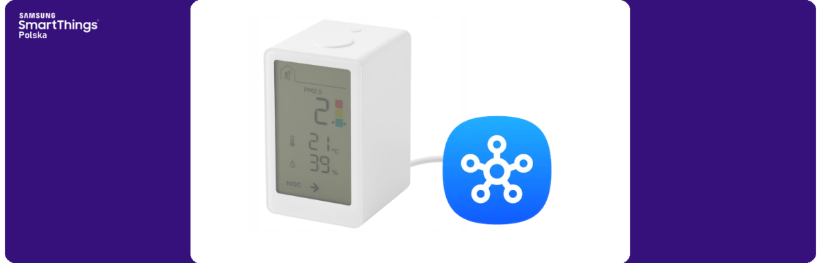Jak podłączyć czujnik jakości powietrza IKEA VINSTURKA do SmartThings&nbsp;?