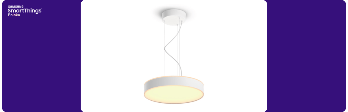 Lampa wisząca Philips Hue Enrave – główne światło do Twojego&nbsp;pokoju