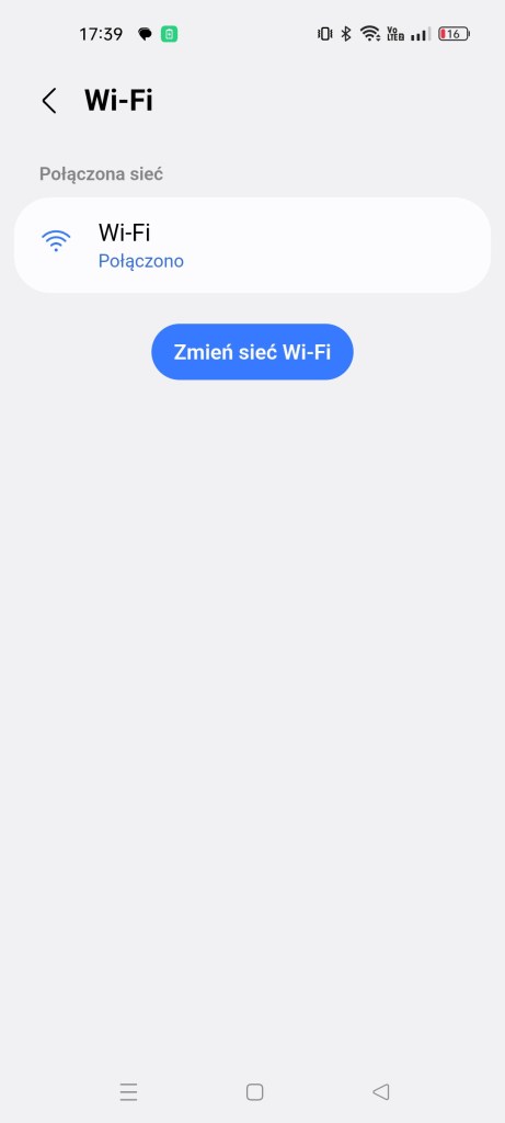 Zmiana Wi-Fi