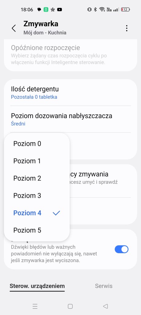 Ustawianie twardości wody